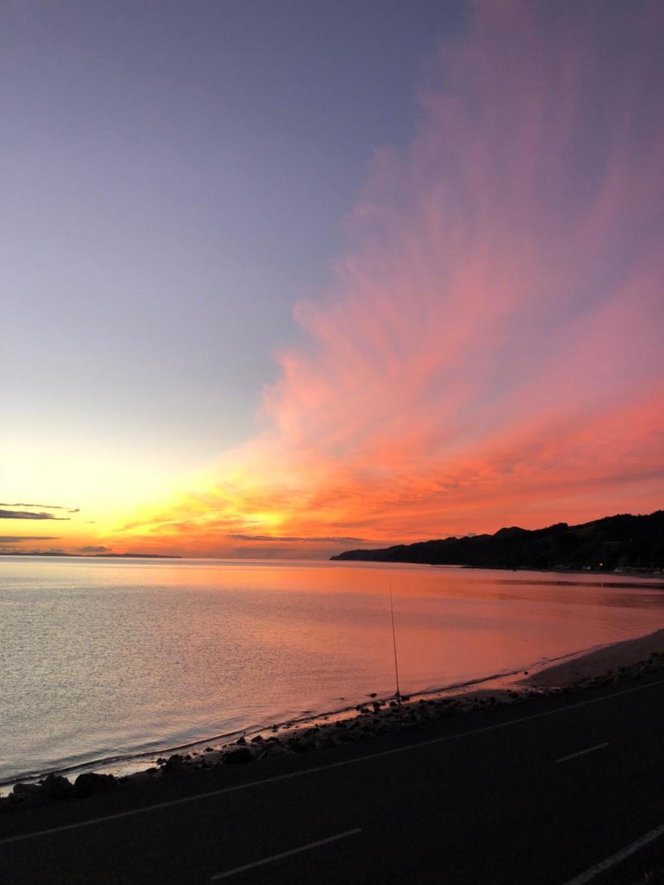 Te Mata Bay Seaviews Bed & Breakfast Tapu Exterior foto